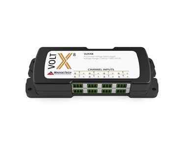 MadgeTech - Data Loggers VoltX Series - 4, 8, 12, and 16-channel DC voltage 