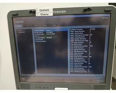 Toshiba - Viamo Ultrasound | Ultrasound Machine | EX4545