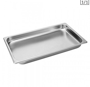 Baking Trays | GN Pan 1/1 GN Pan 40 Mm Deep Stainless Steel Tray