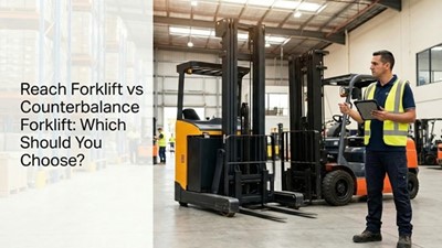 Reach Forklift vs Counterbalance Forklift: Which Should You Choose?