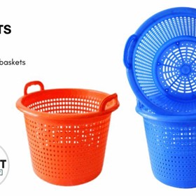 Baskets - Blue/Orange