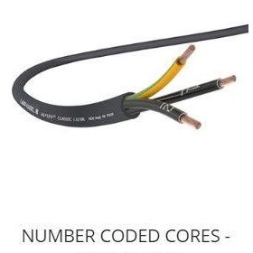 Flexible Black Control Flexible Cables (UV Resistant)