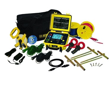 AEMC - Digital Ground Resistance Tester Kit w/Clamps 300-ft | 6471