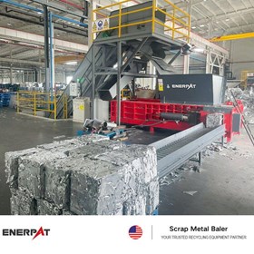 Hopper-Type Aluminum Scrap Baler for Aluminum Offcuts