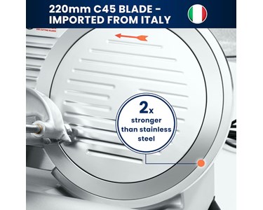 Aus Kitchen Pro - Commercial Meat Slicer 220mm Deli Food Slicer