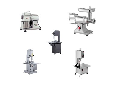 Commercial Butcher Equipment - Meat Slicers, Mincers Meat , Marinator, Bone Saw, Cheese Grater