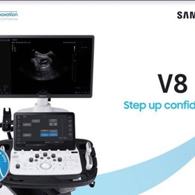 Crystal-Clear Image Samsung V8 Ultrasound