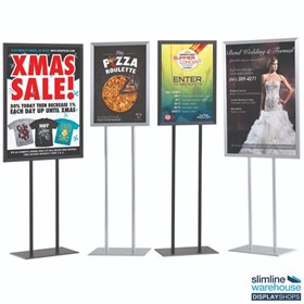 Budget A2 & A1 Poster Stand Holders