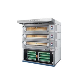 Electric Modular Deck Oven with Prover Under 3EMT24676BSPT