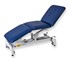 LOGIFORM - Deluxe 3 Section Electric Hi Lo Treatment Couch Navy Blue