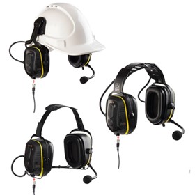 SM1B: smartMuff™ Battery-Powered Two-way Radio Headset