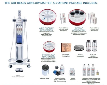 EMS Dental - GBT Ready Package-AIRFLOW® Prophylaxis Master & Station + | Handpieces