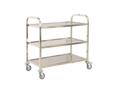 Verdex - 3 Tier Stainless Steel Utility Cart