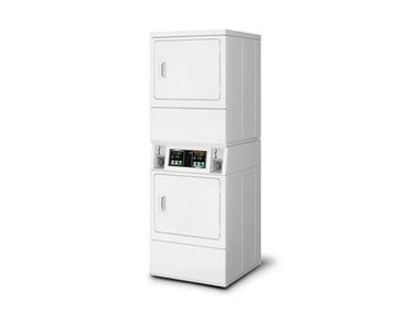 Speed Queen - Quantum Gold Coin Drop 2x9kg Electric Stack Dryers | SSENXA 