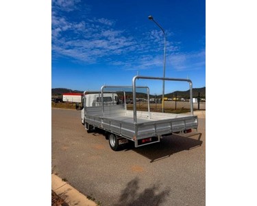 Fuso - Canter 515 Wide Heavy Duty Purpose Built Alloy Tray Truck
