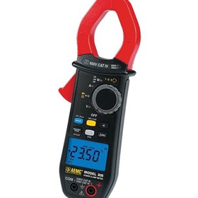 True RMS AC/DC Clamp Meter IP54 | Model 205 