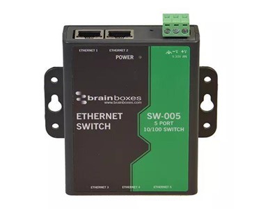 Brainboxes - Ethernet Switch Wall Mountable