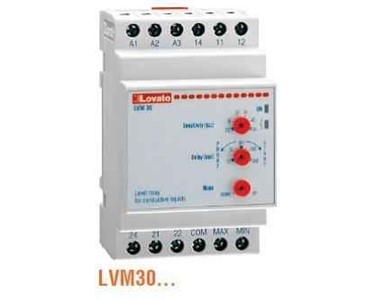 Lovato - Level Control Relay | LVM30 Dual-Voltage