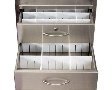 TRIBUTE - Stainless Steel 1 Drawer Dressing Trolley