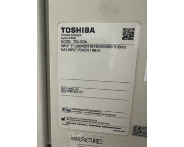 Toshiba - Aquilion Prime 80 Slice | CT Scanner | EX4582