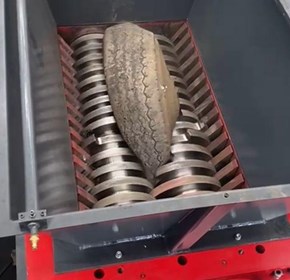 Scrap Tyre Shredder – Turn Bulky Waste Tyres Into Higher-Value