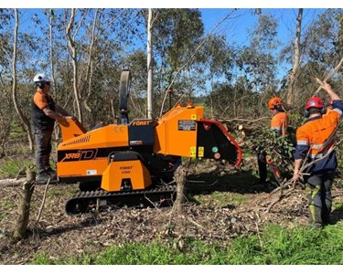 Woodchippers 55 hp | Först XR8 Diesel