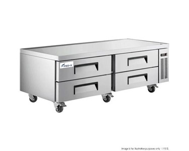 FED-X - Chef Base Refrigerated Drawer Bench 450L - XCB-72