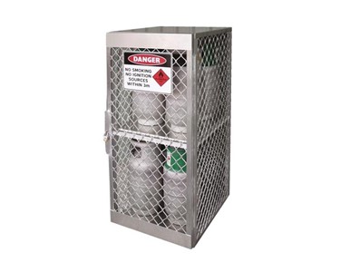 Aluminium Gas Bottle Storage Cages