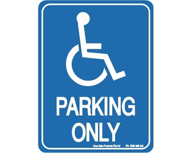 Safety Signs | Disabled Parking Only