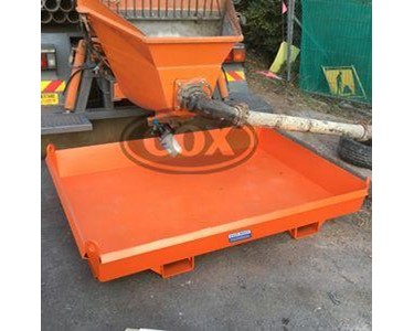 Concrete Collection Tray for Crane or Forklift