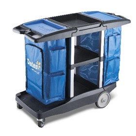 Platinum Housekeeping Cart - Dual Handle