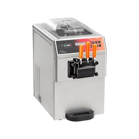 SLIM 3PA | 2 x 6.5l Soft Serve Machine with Air Pump and Stirrer - 2+1