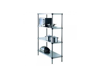 Simply Stainless - Stainless Steel 4 Tier Shelving Unit 1500 W X 525 D X 1800 H Mm