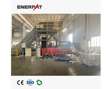 Enerpat - Hopper-Type Aluminum Scrap Baler for Aluminum Offcuts