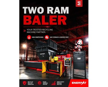 Enerpat - Two Ram Can Baling Machine
