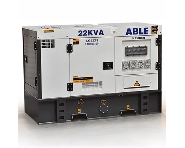 Diesel Generator | 22kVA, 415V, 31Amps per phase, 3 Phase Generator