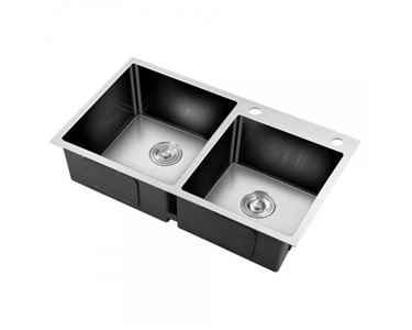 Cefito - Kitchen Sink 800 W x 450 D Stainless Steel