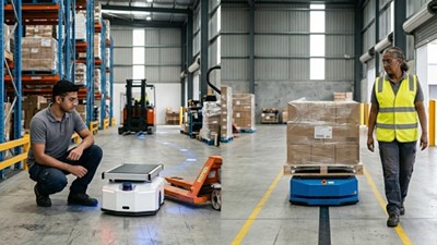 Industrial Mobile Robot (AMR) vs AGV Australia (2026): Choosing the Right Automated Transport for Your Facility