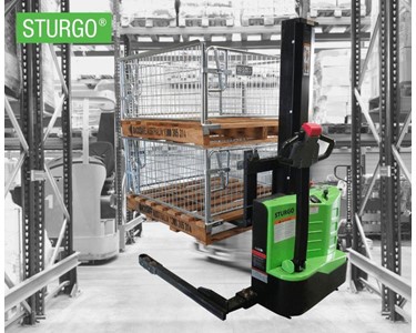 STURGO Compact Electric Straddle Stacker | 11740241