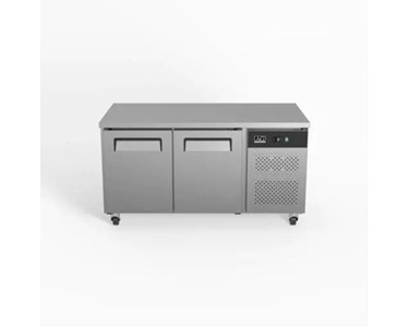 AG Equipment - 2 Door Worktop Fridge Stainless Steel | GNX2100TN