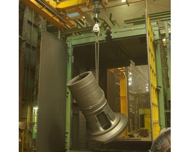 Superior - Shotblasting Machine | SUPERIOR EdgeBlast Spinner Hanger