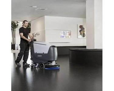 Nilfisk - Battery Walk Behind Scrubber Dryer | SC500 Full Package