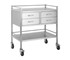 Double Stainless Steel Trolley 