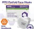 Clearview Medical Australia - Face Masks FFP2 Flatfold with Headbands