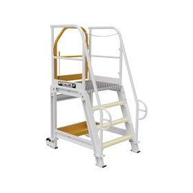 Mobile Platform Ladder | 1000mm Safety Platform Ladder