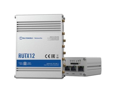 Teltonika - RUTX12 4G Modem Industrial Dual LTE-A Router