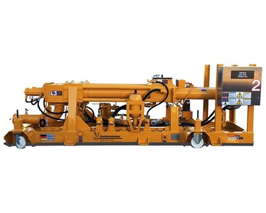 Putzmeister - Tunnel Concrete Pump | Seat Valve Piston Pump HSP