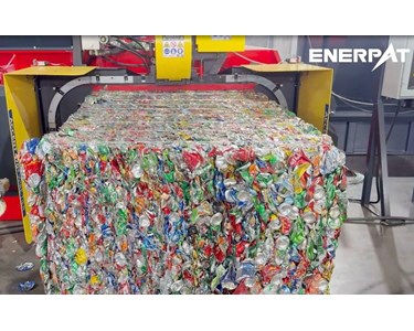 Enerpat - Twin Ram Horizontal Baler for OCC Cardboard