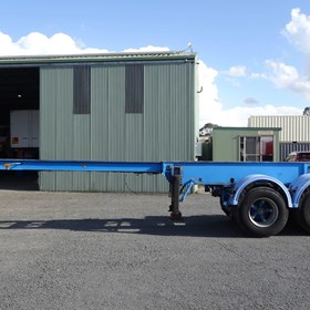 Used Skel Trailer | Heavy Duty Tri Axle 20ft Tipping