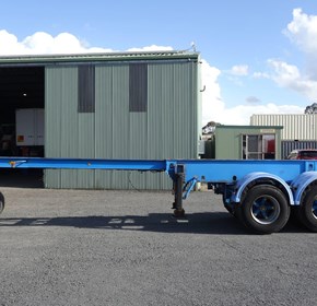 Used Skel Trailer | Heavy Duty Tri Axle 20ft Tipping